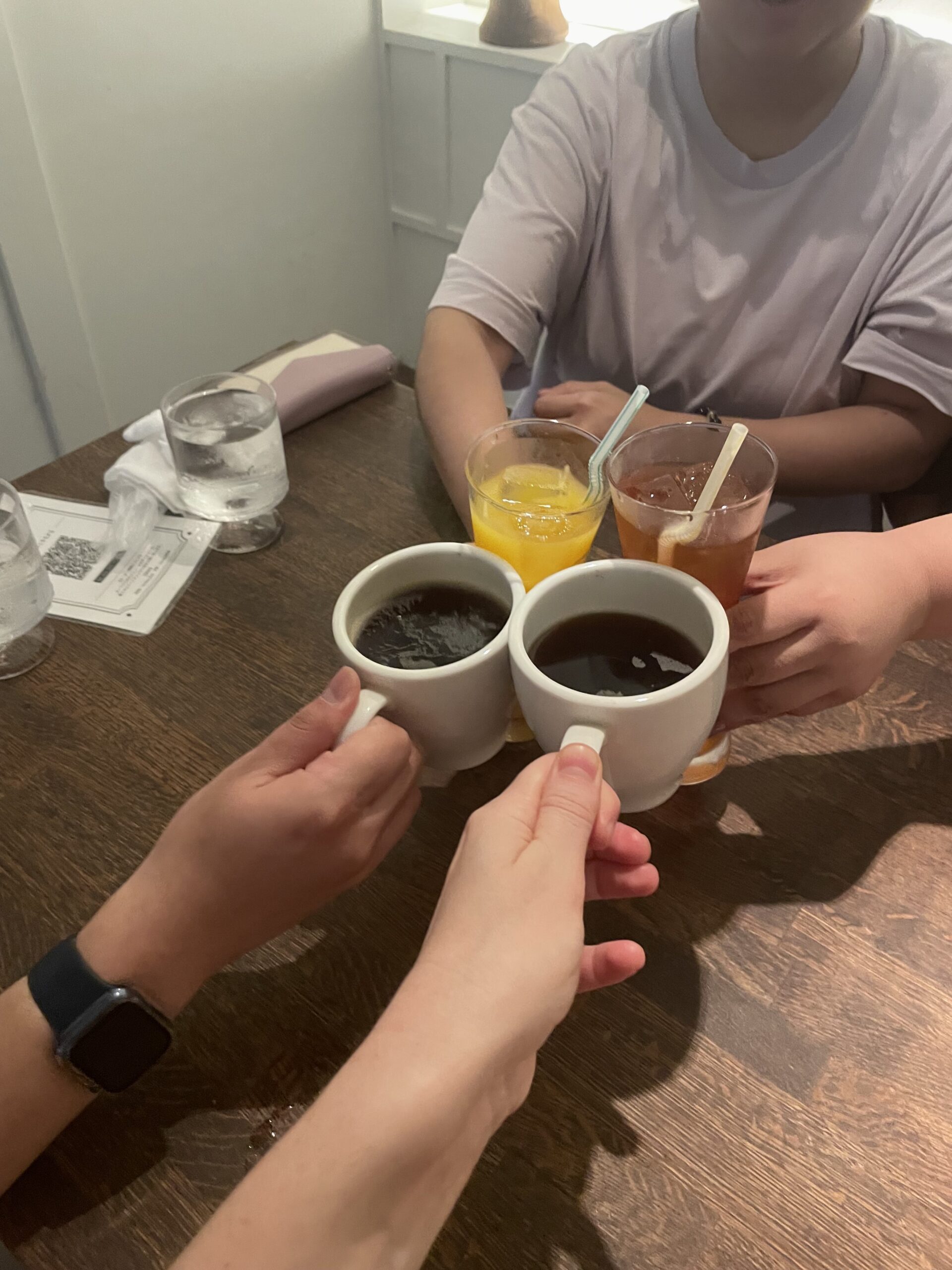 ハワイアンカフェでのランチ